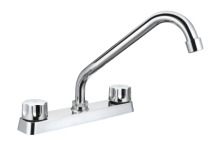 [213200ZN] Mezcladora fregadero plastica tipo standard maneral standard 1/4 de vuelta cromada MFVP001 Vianti