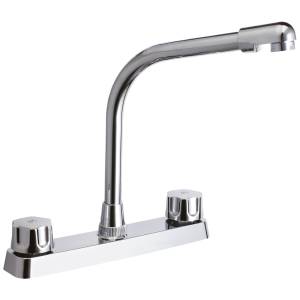 [241113ZN] Mezcladora fregadero zinc tipo cobra maneral standard cromada MFVZ012 Vianti