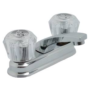 [5715ZN] Mezcladora lavabo de bronce tipo standard maneral acril cromada 24QL Rugo