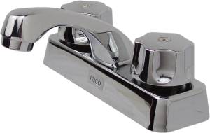 [14007ZN] Mezcladora lavabo de bronce tipo standard maneral standard 1/4 de vuelta cromada 23IE Rugo