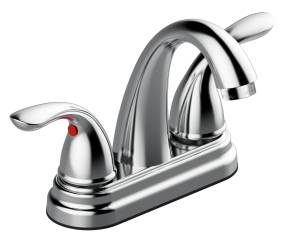 [214983ZN] Mezcladora lavabo tipo resina tipo curvo maneral palanca 1/4 de vuelta cromada GLD300 Cof