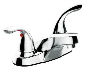 [214984ZN] Mezcladora lavabo tipo resina tipo standard maneral palanca 1/4 de vuelta cromada GLD301 Cofle