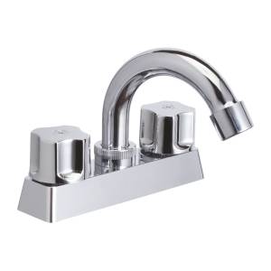 [213241ZN] Mezcladora lavabo zinc tipo curvo maneral standard cromada MLVZ007 Vianti