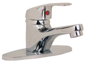 [5717ZN] Mezcladora monomando lavabo laton tipo standard maneral palanca cromada 23MQ Rugo