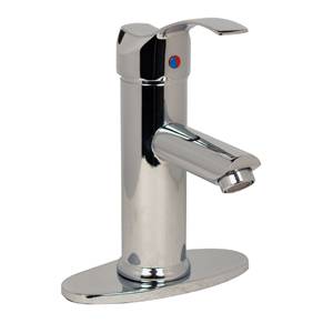 [194171ZN] Mezcladora monomando lavabo laton tipo standard maneral palanca cromada 23MTC Rugo