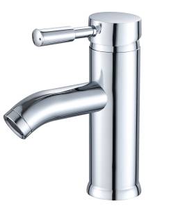[235457ZN] Mezcladora monomando lavabo laton tipo standard maneral palanca cromada MLMZ002 Vianti