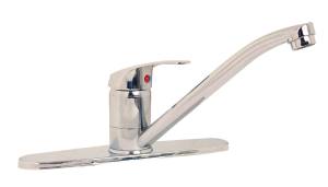 [14998ZN] Mezcladora monomando para fregadero laton tipo standard maneral palanca cromada 7MQ Rugo
