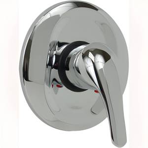 [15867ZN] Mezcladora monomando para regadera y tina laton maneral palanca cromada 37MM Rugo