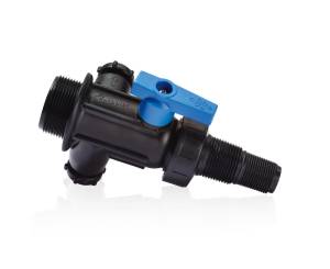 [518ZN] Multiconector con valvula y tuerca union para tinaco Rotoplas