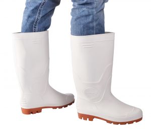 [BS-B] Bota Sanitaria Blanca con Suela Amarilla