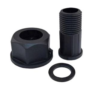 [225336ZN] Niple medidor plastico 1/2" x 3/4" con empaque NMP13 CNX