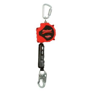 [MM-3100431] Cinta Auto-Retráctil de Acero con Gancho Giratorio y Mosquetón, 6.1m
