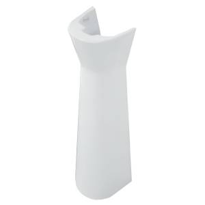 [7759ZN] Pedestal blanco Jazmin Cato