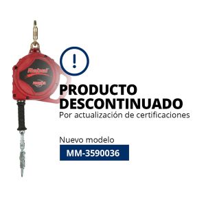 [MM-3590500] Línea Anticaídas Auto Retráctil 3M Protecta Rebel