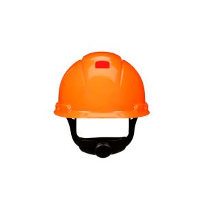 [MM-H-706SFR-UV] Casco Seguridad Naranja con Suspensión SecureFit UV