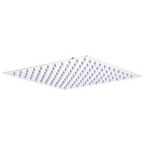 [287081ZN] Regadera sin brazo cuadrada 10" acero inoxidable cromado Vianti