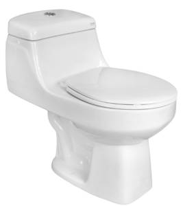 [194796ZN] Sanitario one piece redondo blanco Bellini Cato