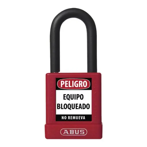[AB-74/40-VER] Candado de Bloqueo Dielectrico Abus, Diametro 6.5mm