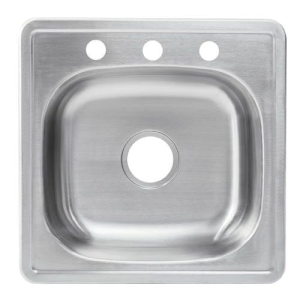 [16796ZN] Tarja de acero inoxidable senc 48 x 48cm 9tserugo