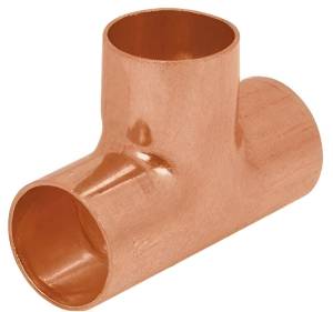 [204615ZN] Tee cobre 025mm 1"