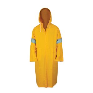 [I-4249R] Gabardina Impermeable con Reflejante y Capucha