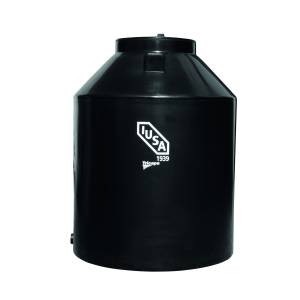 [234823ZN] Tinaco tricapa negro 1100lts con accesorios sin filtro Iusa