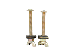 [238331ZN] Tornillo acoplar para sanitario acero tropicalizado con 2pz 5/16" x 66mm Vianti