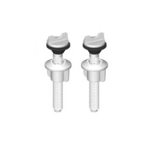 [212144ZN] Tornillo acoplar para sanitario plastico con 2pz 70mm 2483 Fleximatic