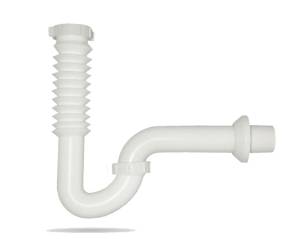 [197551ZN] Trampa para fregadero o lavabo flexible PVC pb9025 Coflex