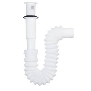 [235665ZN] Trampa para lavabo flexible PVC con rejilla push 2235A Fleximatic