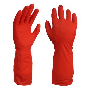 GUANTE NITRILO ROJO USO GENERAL