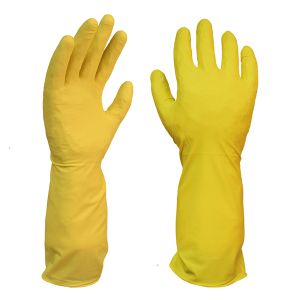GUANTE NITRILO AMARILLO USO GENERAL