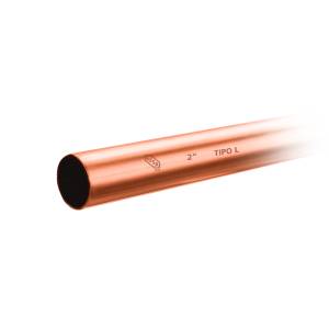 [89ZN] Tubo cobre tipo L gas 2" 6.10mts Iusa