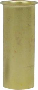 [8282ZN] Tubo para contra con pestaña 038mm cromado laton rf06 Rugo
