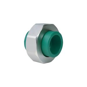 [8073ZN] Tuerca union ppr con metal 032 x 032mm 1" x 1" Tuboplus