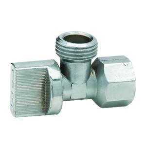 [5617ZN] Valvula control angular 1/2" x 1/2" laton 1/4 de vuelta 3401CV Dica