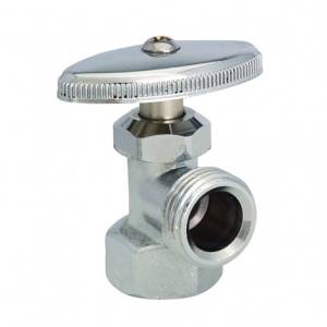 [16481ZN] Valvula control angular 1/2" x 1/2" laton sin contra Dica