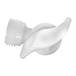 [212140ZN] Valvula control angular 1/2" x 1/2" plastica 2471 Fleximatic