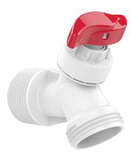 [241714ZN] Valvula de drenado para calentador plastica 3/4" Fleximatic