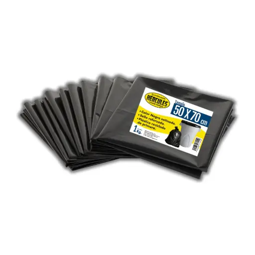 [61250] BOLSA 50 X 70 NEGRA P/BASURA KG