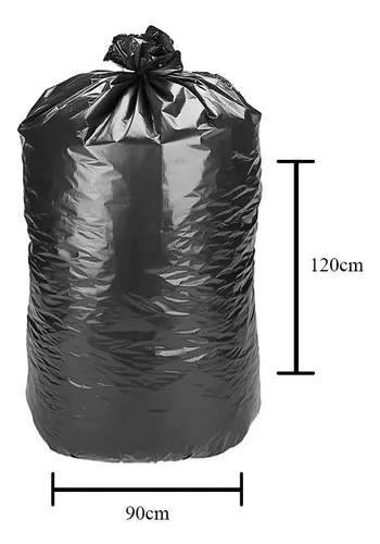 [61290] BOLSA 90 X 1.20 NEGRA P/BASURA KG