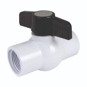 [235942ZN] Valvula esfera roscable 1" PVC 150lbs Iusa