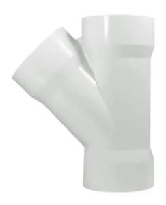 [240696ZN] Yee PVC cementar 6" x 4" cresco/amanco