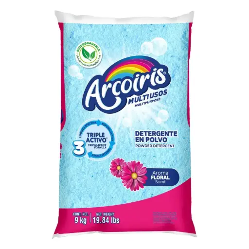 [101109] DETERGENTE 9 KGS ARCOIRIS