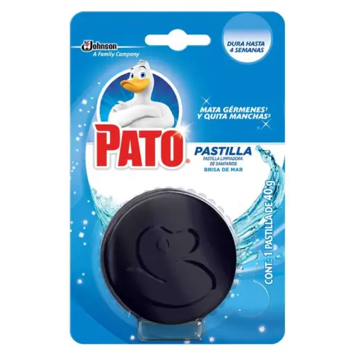 [61548B] PASTILLA EMPAQUE AZUL REDONDA 48 GRS PATO PURIFIC-PARA TANQUE