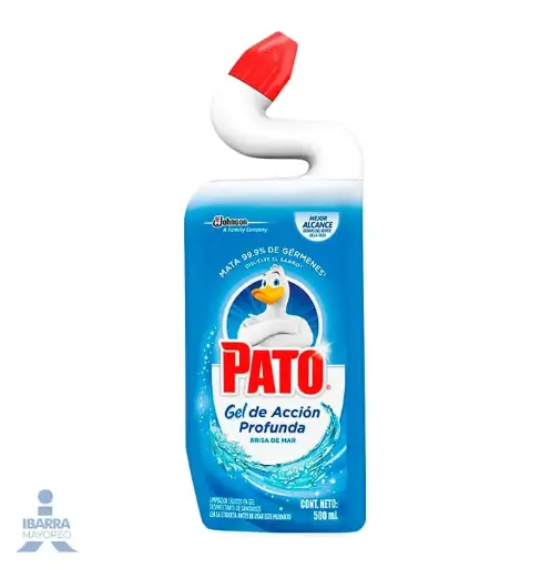 [61549] PATO PURIFIC LIQUIDO AZUL BOTE FORMA PATO 500 ML