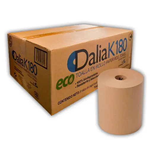 [K180] TOALLA K180 DALIA NATURAL C/6