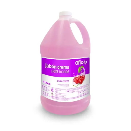 [ZDL029] JABON MANOS 4 LTR CEREZA