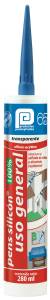 [7936ZN] Silicon 100% cartucho 280ml transparente Pennsylvania