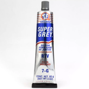 [227622ZN] Silicon alta temperatura RTV blister 085gr gris Super Grey Qtf